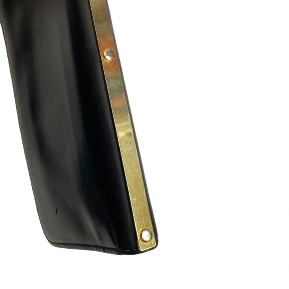 Sophia hulme black leather wallet
